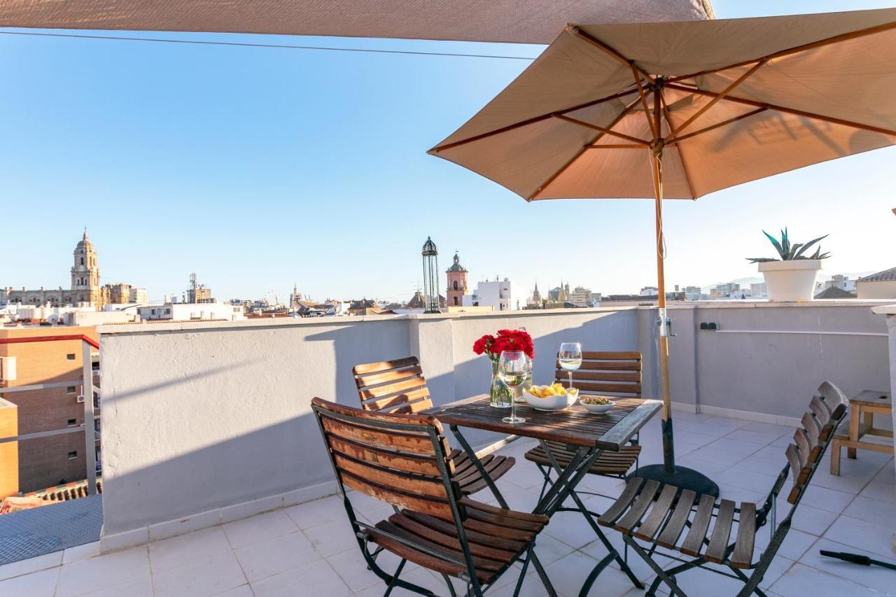 -Malagasunapts-Private Terrace Penthouse Exterior foto